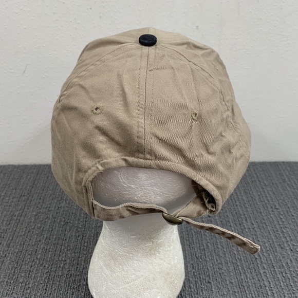 Laclede Wire Baseball Hat Mens Adjustable Beige Black Strapback Cap RCC - Picture 7 of 14